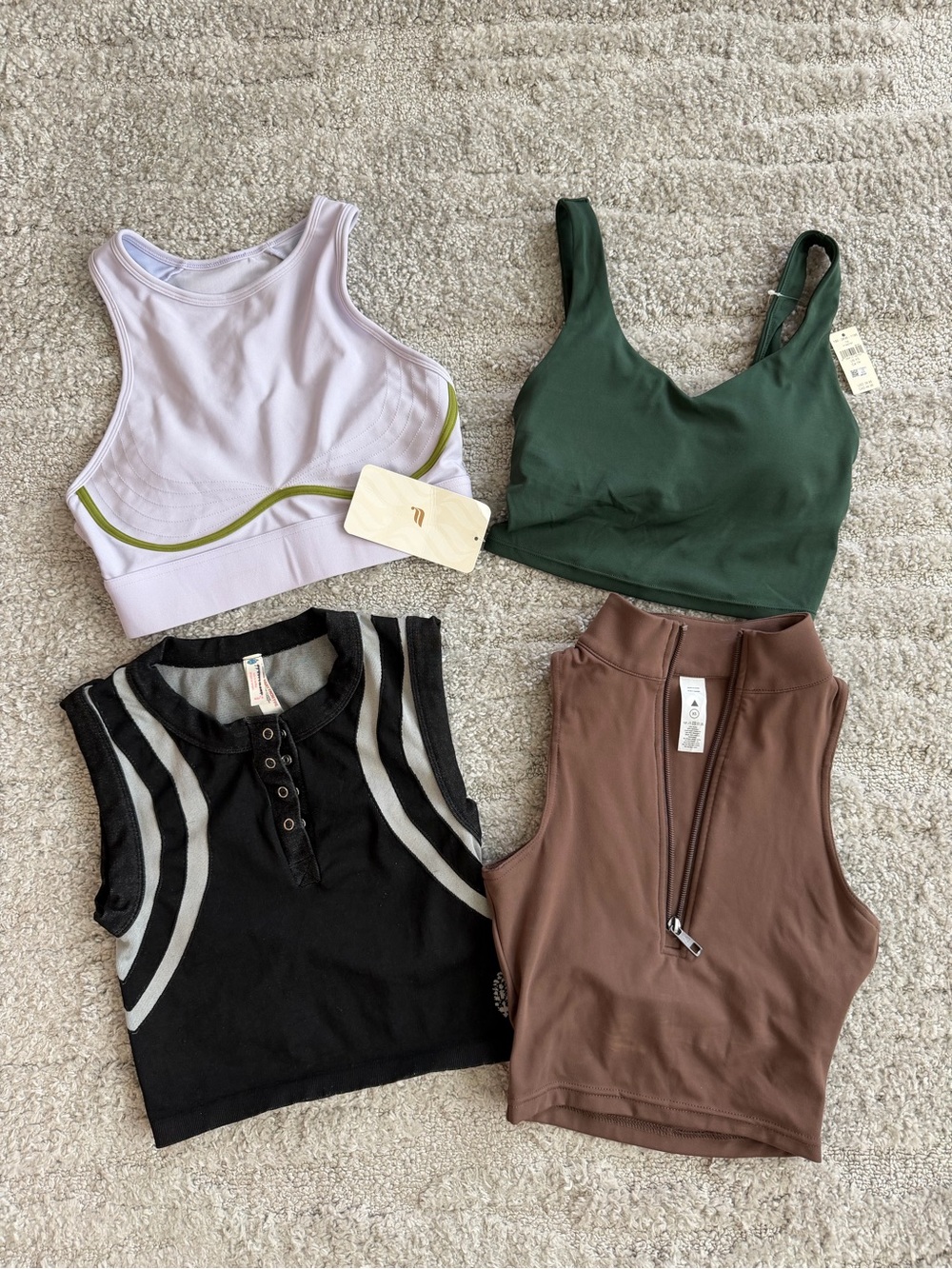 NWT/GUC Size XS/S Workout Top Bundle